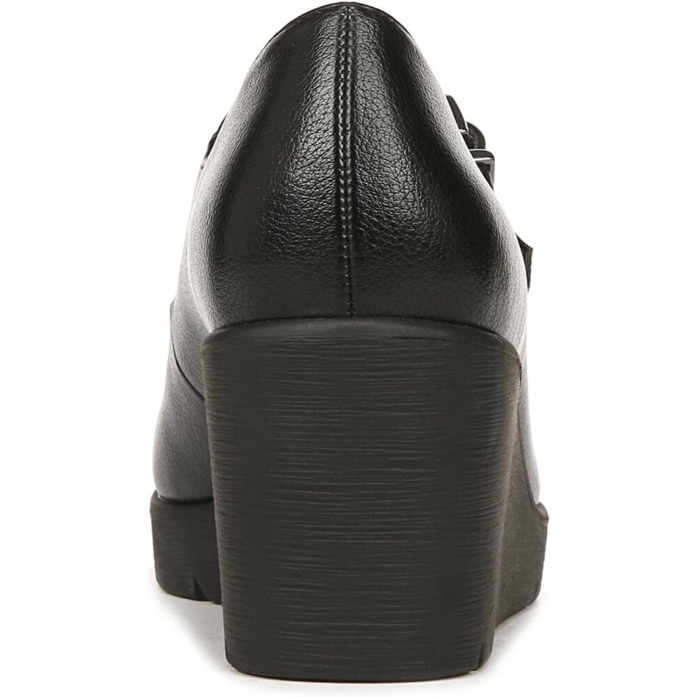Women's Soul Adore Casual Wedge - Mary Jane Style, Size 9 in Elegant Black - Picture 3 of 9